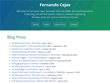 Tablet Screenshot of fernandocejas.com